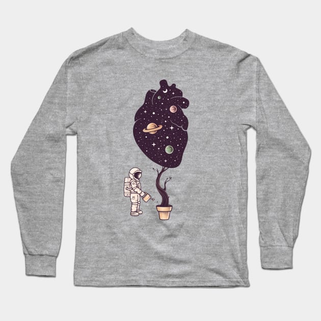 Nourish your soul Long Sleeve T-Shirt by enkeldika2